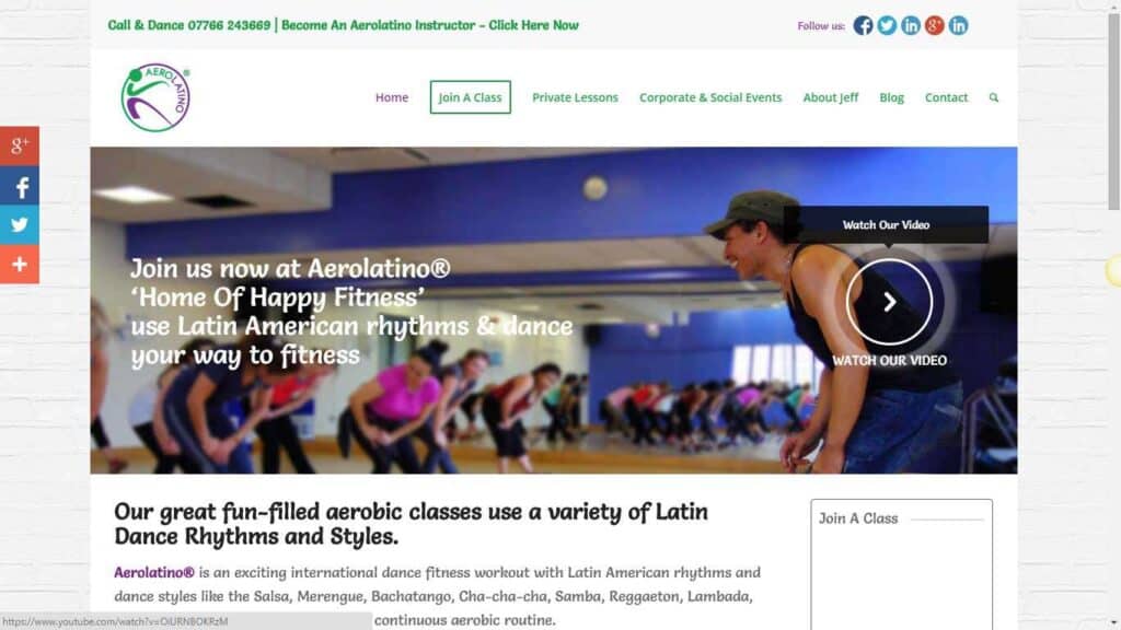 Aerolatino UK - New Site